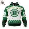 Personalized NHL Boston Bruins Special Design For St. Patrick Day Hoodie