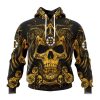 Personalized NHL Boston Bruins Special Design With Skull Art Hoodie