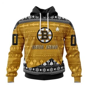 Personalized NHL Boston Bruins Special Star Trek Design Hoodie