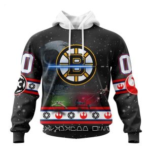 Personalized NHL Boston Bruins Special Star Wars Design Hoodie