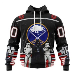 Personalized NHL Buffalo Sabres Special Star Wars Design May The 4th Be With You Hoodie