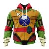 Personalized NHL Buffalo Sabres Special Teenage Mutant Ninja Turtles Design Hoodie