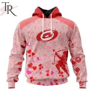 Personalized NHL Carolina Hurricanes Special Design For Valentines Day Hoodie