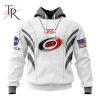 Personalized NHL Carolina Hurricanes Special Space Force NASA Astronaut Design Hoodie 3D