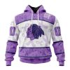 Personalized NHL Chicago Blackhawks Special Lavender Fight Cancer Hoodie