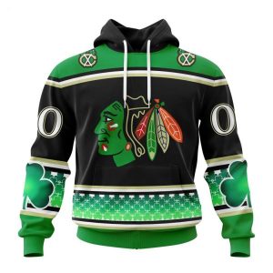 Personalized NHL Chicago Blackhawks Specialized Unisex Kits Hockey Celebrate St Patrick’s Day Hoodie