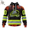 Personalized NHL Colorado Avalanche Special Design Honoring Firefighters Hoodie