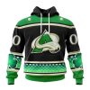 Personalized NHL Colorado Avalanche Specialized Unisex Kits Hockey Celebrate St Patrick’s Day Hoodie