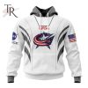 Personalized NHL Columbus Blue Jackets Special Space Force NASA Astronaut Design Hoodie 3D