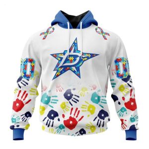 Personalized NHL Dallas Stars Special Autism Awareness Design Hoodie