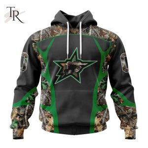 Personalized NHL Dallas Stars Special Camo Hunting Design Tshirts