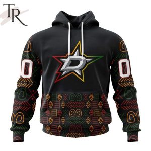 Personalized NHL Dallas Stars Special Design For Black History Month Hoodie