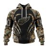 Personalized NHL Detroit Red Wings Special Camo Hunting Hoodie