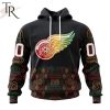 Personalized NHL Detroit Red Wings Special Design For Black History Month Hoodie