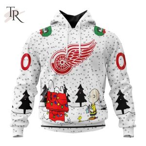 Personalized NHL Detroit Red Wings Special Peanuts Design T-Shirt