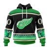 Personalized NHL Detroit Red Wings Specialized Unisex Kits Hockey Celebrate St Patrick’s Day Hoodie