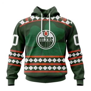 Personalized NHL Edmonton Oilers Specialized Unisex Kits Hockey Celebrate St Patrick’s Day Hoodie