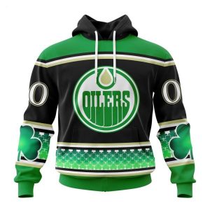 Personalized NHL Edmonton Oilers Specialized Unisex Kits Hockey Celebrate St Patrick’s Day Hoodie