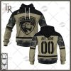 Personalized NHL Florida Panthers Camo Military Appreciation Team Authentic Custom Practice Jersey Hoodie 3D