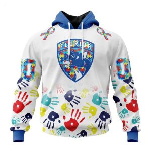 Personalized NHL Florida Panthers Special Autism Awareness Design Hoodie