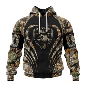 Personalized NHL Florida Panthers Special Camo Hunting Hoodie