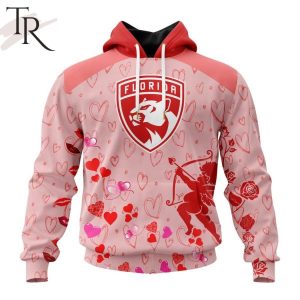 Personalized NHL Florida Panthers Special Design For Valentines Day Hoodie