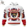 Personalized NHL Florida Panthers Special Design With Native Pattern Hoodie