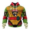 Personalized NHL Florida Panthers Special Teenage Mutant Ninja Turtles Design Hoodie