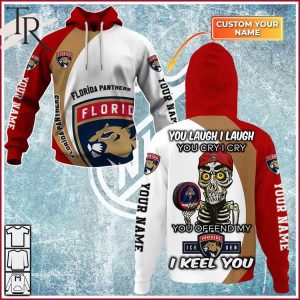 Personalized NHL Florida Panthers You Laugh I Laugh You Cry I Cry Hoodie