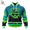 Personalized NHL Los Angeles Kings Special Design With Northern Light Full Printed Hoodie