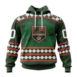 Personalized NHL Los Angeles Kings Specialized Unisex Kits Hockey Celebrate St Patrick’s Day Hoodie