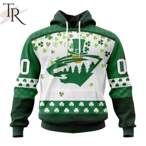 Personalized NHL Minnesota Wild Special Design For St. Patrick Day Hoodie