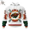 Personalized NHL Minnesota Wild Special Design With Native Pattern Hoodie