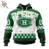 Personalized NHL Montreal Canadiens Special Design For St. Patrick Day Hoodie