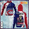 Personalized NHL Montreal Canadiens You Laugh I Laugh You Cry I Cry Hoodie