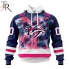 Personalized NHL Nashville Predators Special Pink October Fight Breast Cancer Hoodie