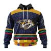 Personalized NHL Nashville Predators Specialized Design With Fearless Aganst Autism Concept Hoodie