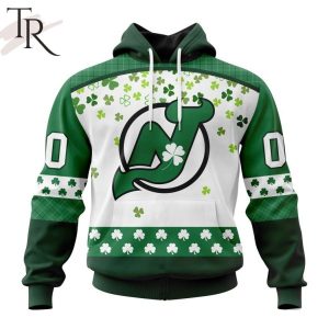 Personalized NHL New Jersey Devils Special Design For St. Patrick Day Hoodie