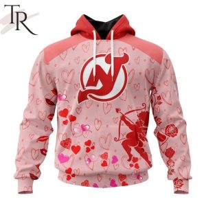 Personalized NHL New Jersey Devils Special Design For Valentines Day Hoodie