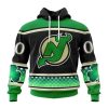 Personalized NHL New Jersey Devils Specialized Hockey Celebrate St Patrick’s Day Hoodie