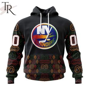 Personalized NHL New York Islanders Special Design For Black History Month Hoodie