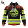 Personalized NHL New York Islanders Special Design Honoring Firefighters Hoodie