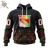 Personalized NHL New York Rangers Special Design For Black History Month Hoodie