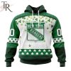 Personalized NHL New York Rangers Special Design For St. Patrick Day Hoodie