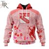 Personalized NHL New York Rangers Special Design For Valentines Day Hoodie