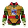 Personalized NHL New York Rangers Special Teenage Mutant Ninja Turtles Design Hoodie