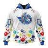 Personalized NHL Ottawa Senators Special Autism Awareness Design Hoodie