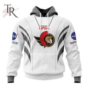 Personalized NHL Ottawa Senators Special Space Force NASA Astronaut Design Hoodie 3D