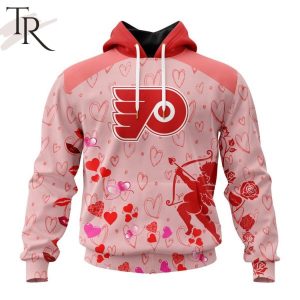 Personalized NHL Philadelphia Flyers Special Design For Valentines Day Hoodie