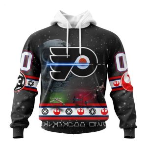 Personalized NHL Philadelphia Flyers Special Star Wars Design Hoodie